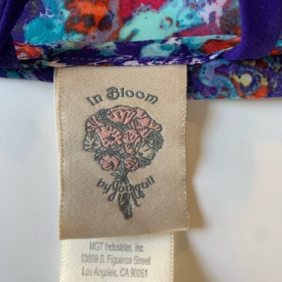 Floral tie waist robe - Picture 3 of 6